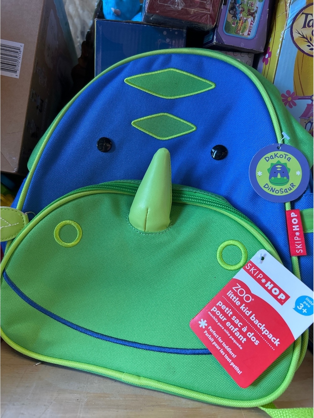 Skip Hop Zoo Little Kid Dinosaur Backpack